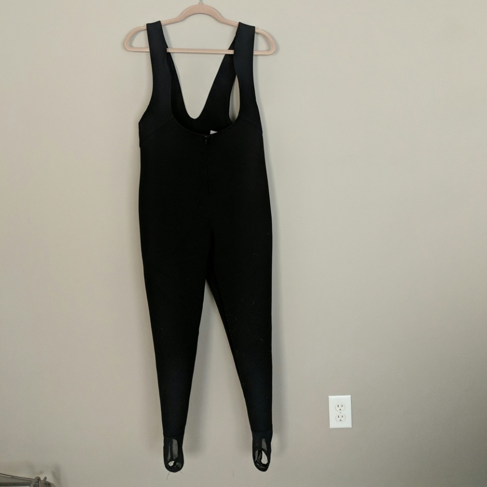 Stirrup ski pants / thermal overalls